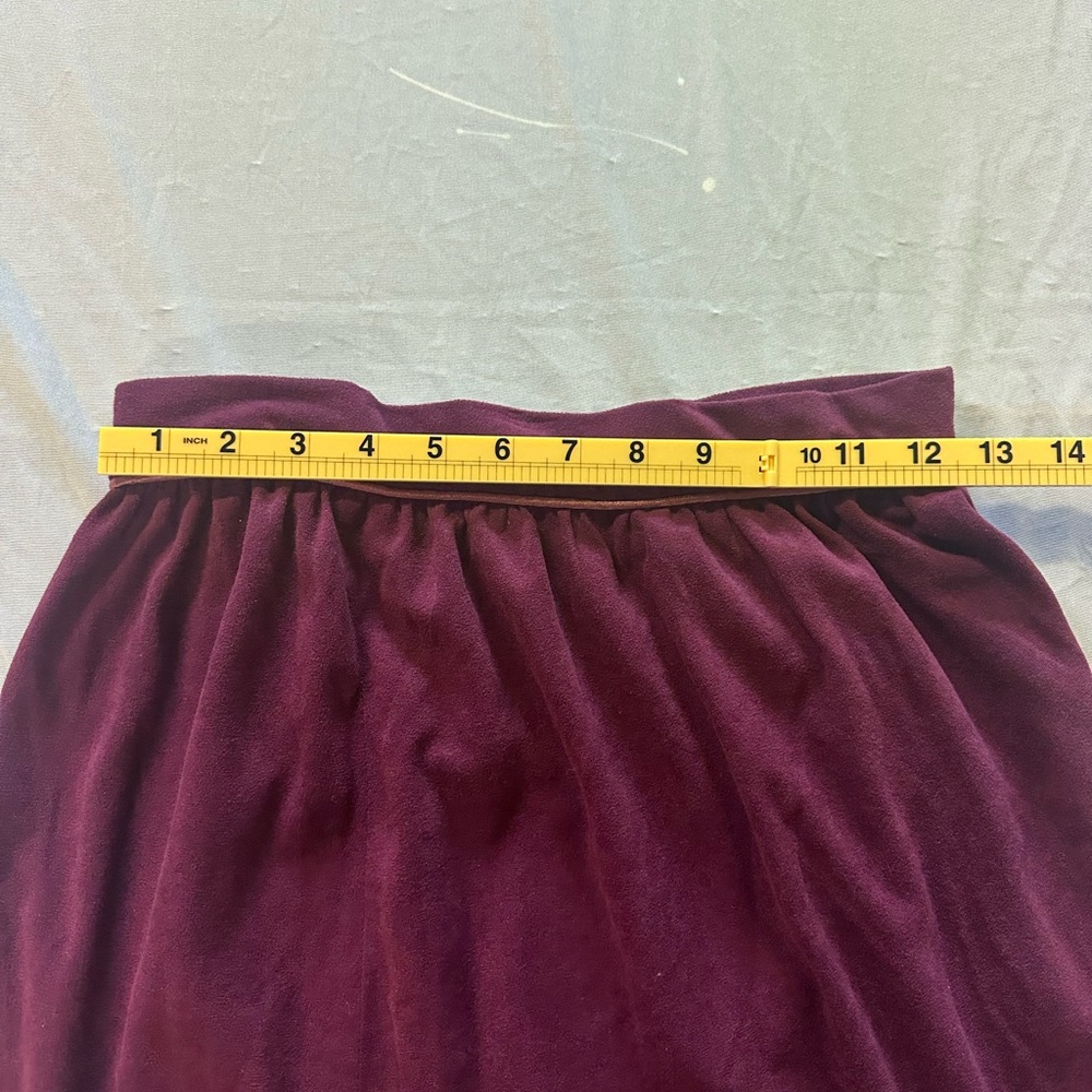 Vintage The Branch 2 Piece Vest & Skirt Set • Beautiful Western Velour Suede - Picture 8 of 9